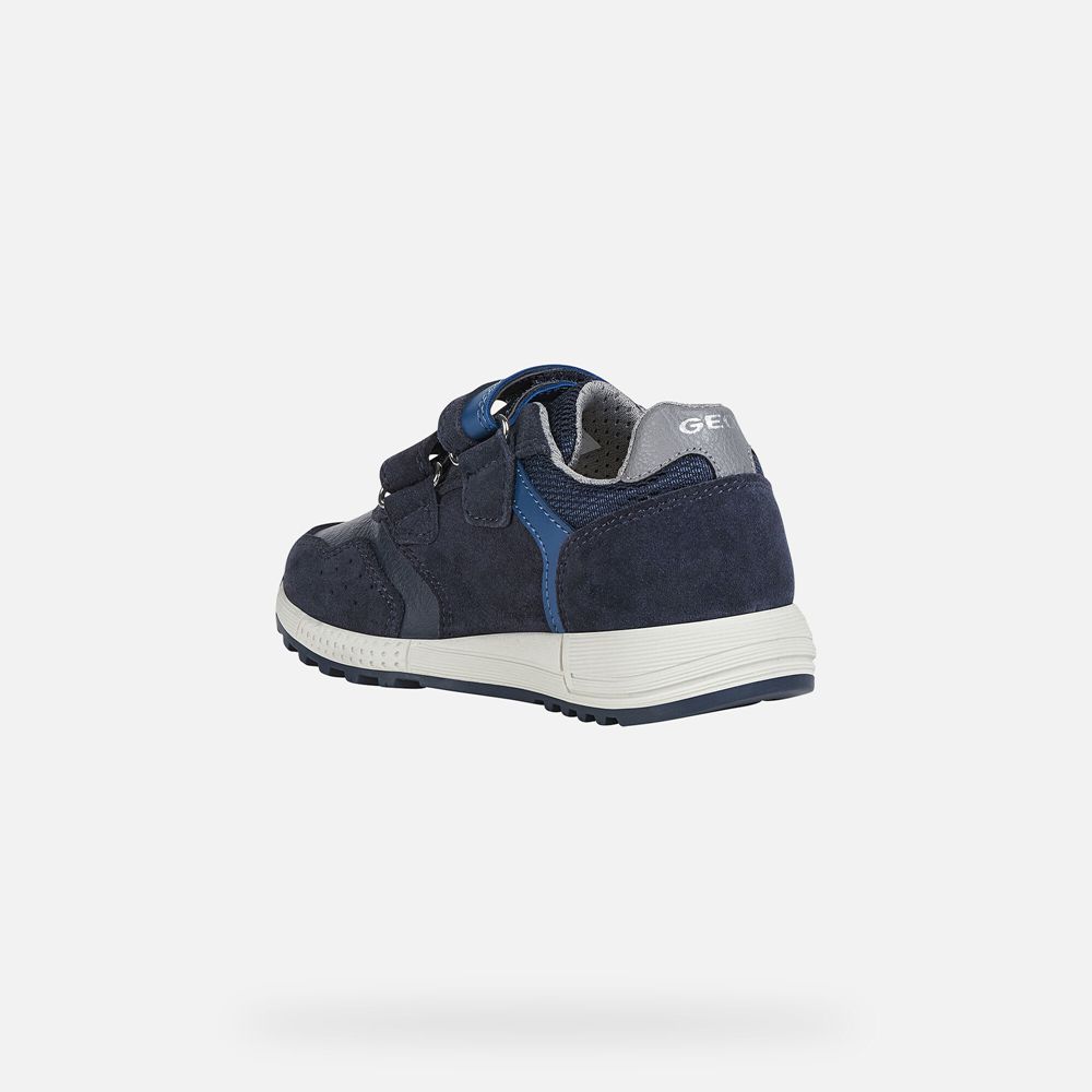 Geox Sneakers Navy Alben - Geox Boys Shoes - QVICSW501